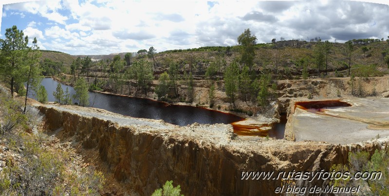 Castillo de las Guardas - Minas de Río Tinto en BTT