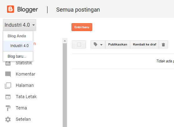 Sudah jadi blognya