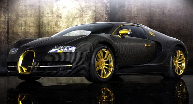 BugattiVeyronBlackAirbrushFrontSide Bugatti Veyron one of the luxury 