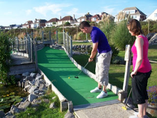 Solent Springs Adventure Golf course in Gosport, Hampshire