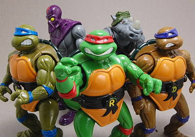 mutant turtles figure collection