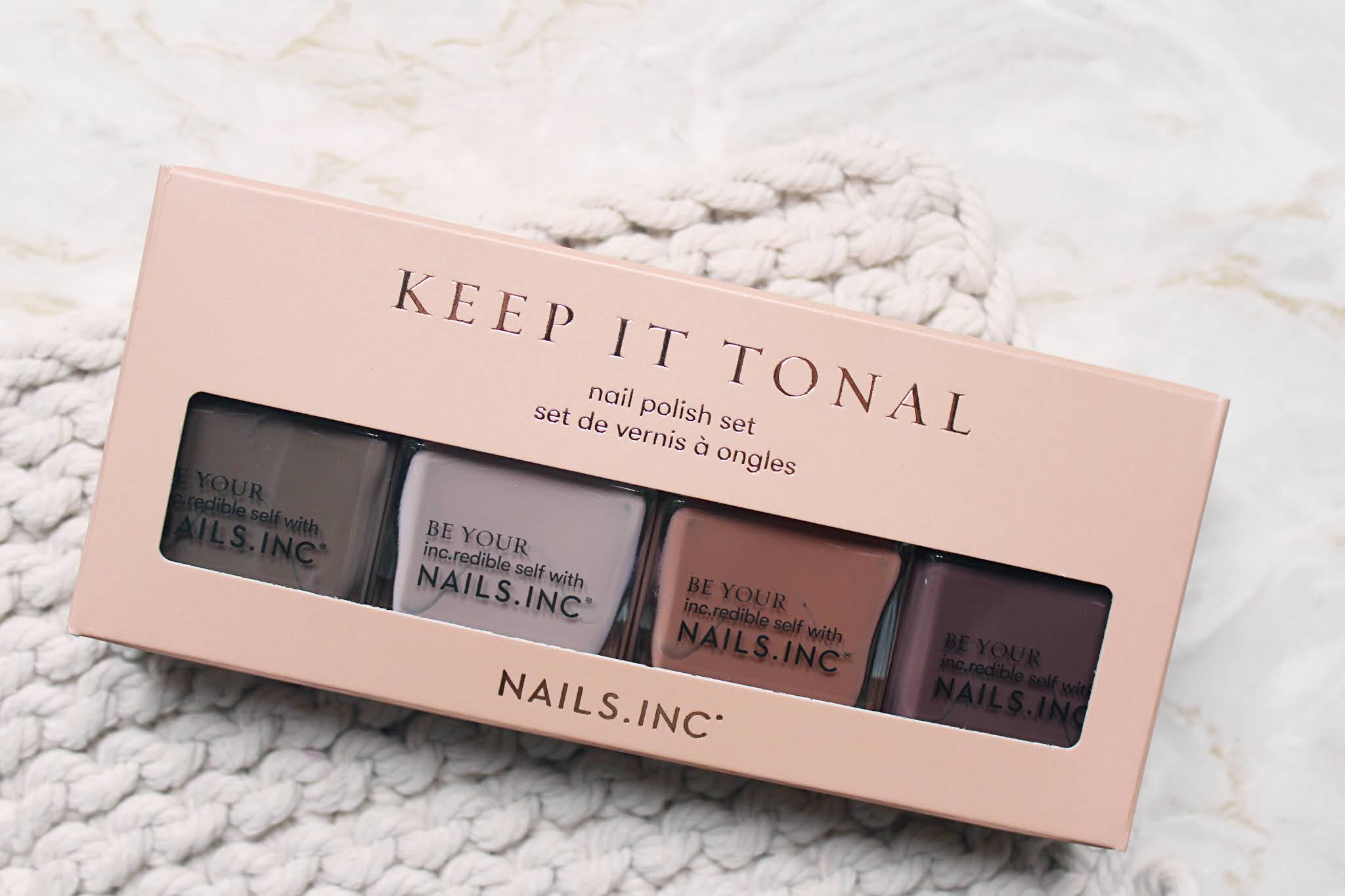 Nails Inc Keep It Tonal Ombre Nail Polish Set Review & Swatches