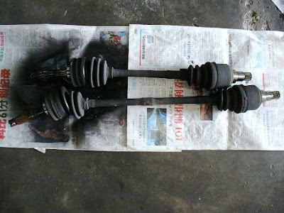 Rides From Boleh Land: Perodua Kancil Drive Shaft Replacement