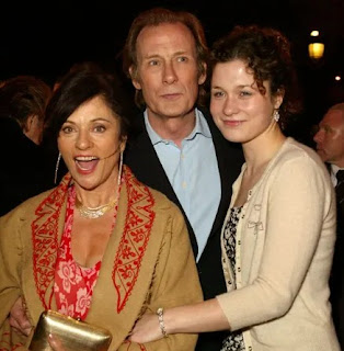 Bill Nighy with Diana Quick & their daughter Mary