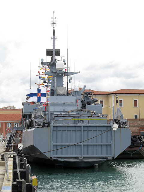 Minelayer Hämeenmaa, port of Livorno