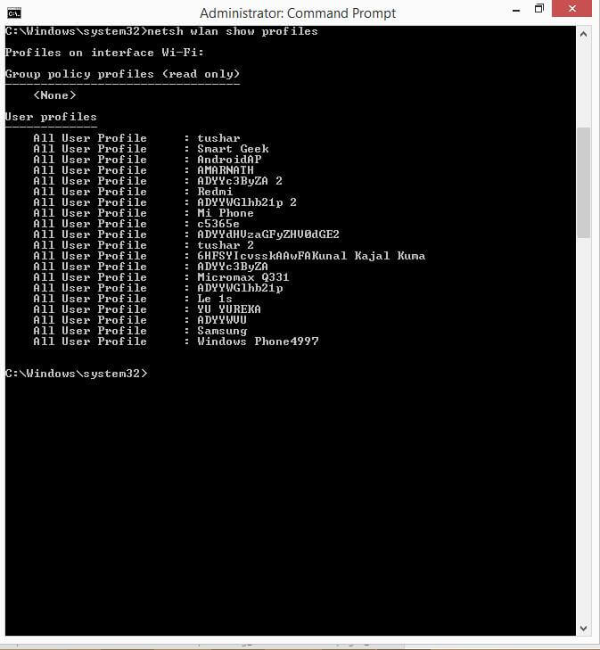 How to Find WiFi Password of Own Network