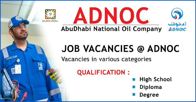 Coiled Tubing & Pump Operator: ADNOC JOBS TODAY 