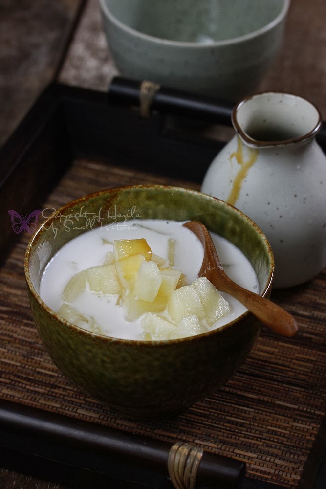 My Small Kitchen: Tembikai Susu Bersantan