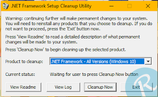 Cara Menghapus NET Framework Secara Manual Pada Windows