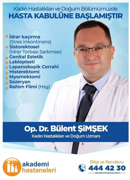 Bozkırlı Op.Dr. Şimşek Akademi Hastanesinde Hasta Kabulüne başladı.