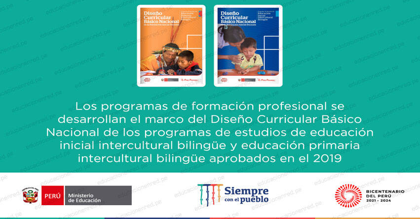 MINEDU: Programa de formación profesional dirigido a docentes EIB Inicial y Primaria