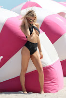 Joy Corrigan bikini body photoshoot