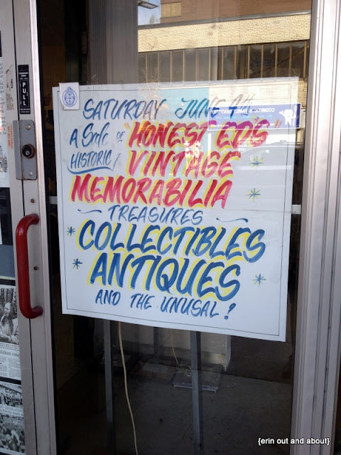 {ErinOutandAbout} Honest Ed's, Toronto