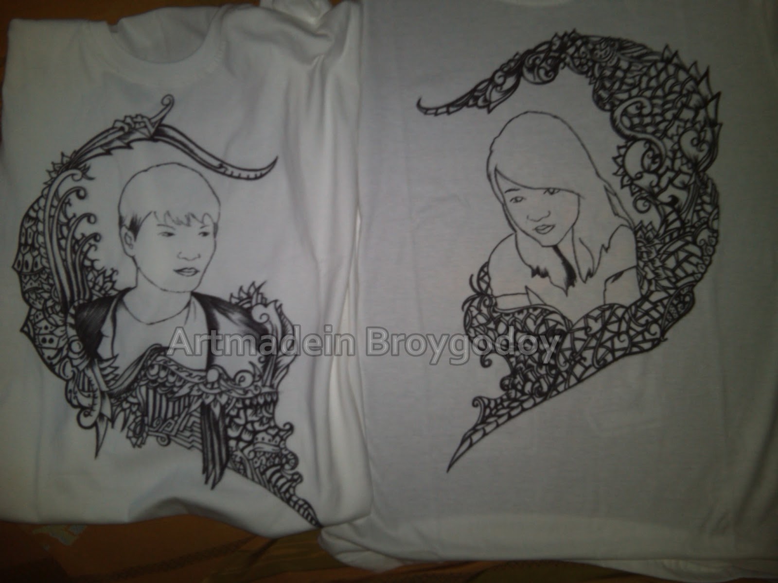 WARA WIRI Broygodoy Doodle Batik On T Shirt Broygodoy