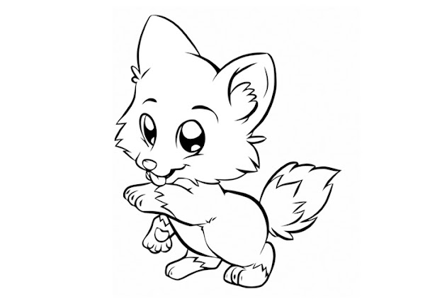 Download Draw Cute Baby Animals Coloring Pages - Colorings.net