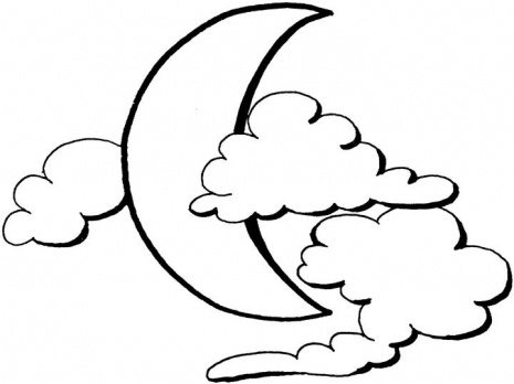 Coloring Book Pages on Free Printable Moon Coloring Pages Kids