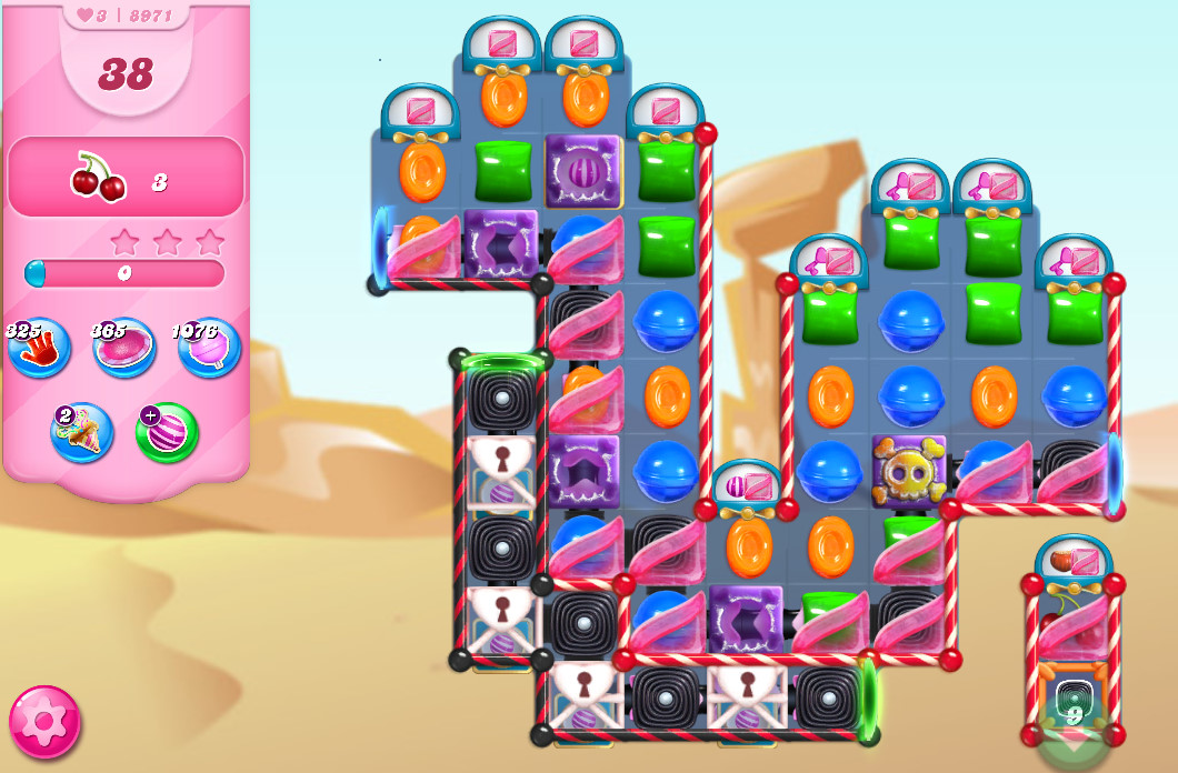 Candy Crush Saga level 8971