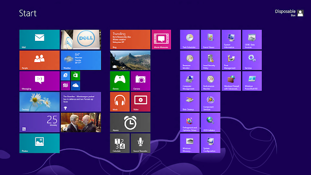 Windows 8 desktop OS