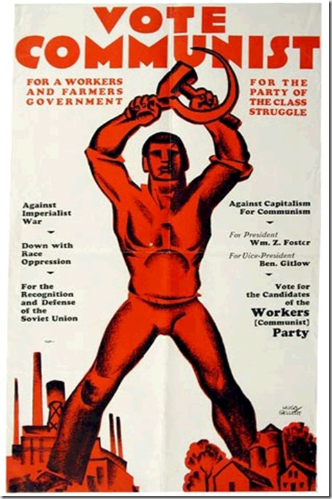 Communist America's poster