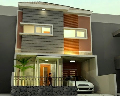  Desain  Rumah  Minimalis  2 Lantai 7X12  Foto Desain  Rumah  