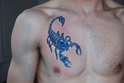 Tattoos  on Scorpion Tattoos For Men   Zodiac Symbol Tattoos