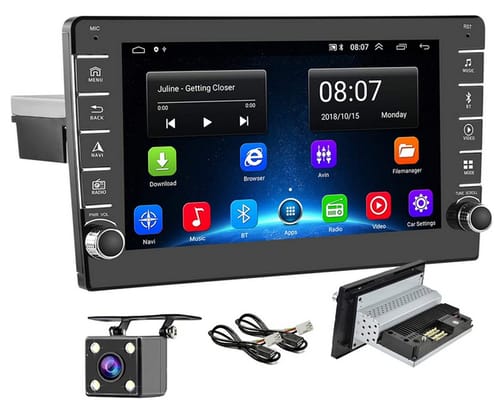 UNITOPSCI Android Car Stereo Double Din Car Radio with GPS