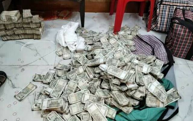 12 billion rupees recovered from the house of a famous politician of India