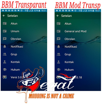 Download BBM2 Mod Transparan v3.3.3.39 Apk Clone