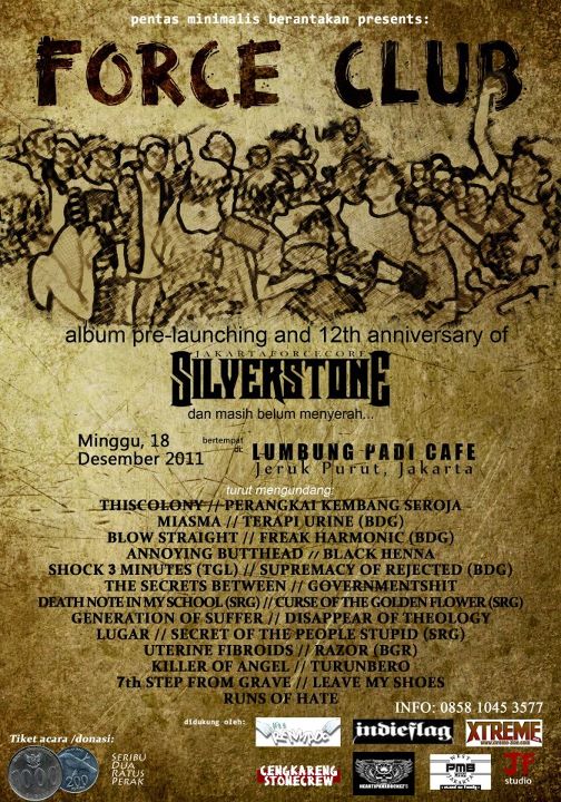 Force Club - Album Pre Launching And 12th Anniversary Of Silverstone
