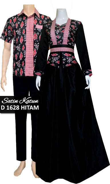 baju batik couple gamis