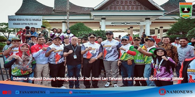 Gubernur Mahyeldi Dukung Minangkabau 10K Jadi Event Lari Tahunan untuk Geliatkan Sport Tourism Sumbar