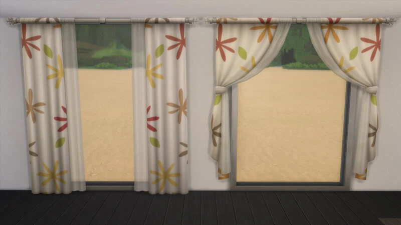 The Sims 4 Window Coverings