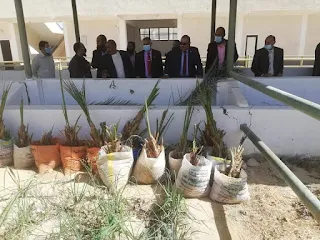 النيلي يتفقد مدرسة الفرافرة الثانوية الزراعية بالوادي الجديد