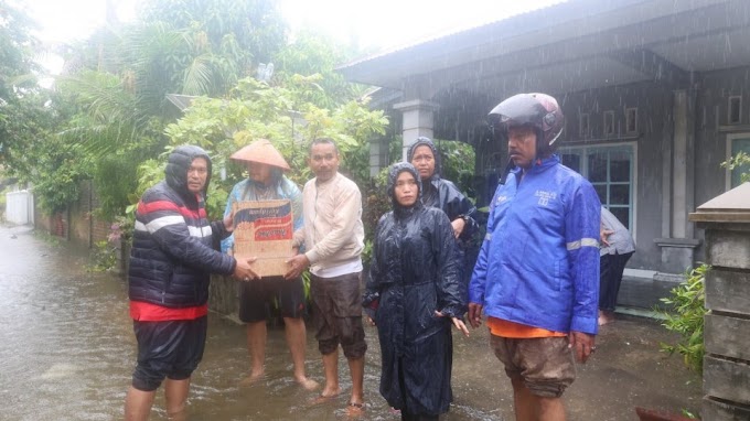 Curah Hujan Tinggi, Beberapa Desa dan Kelurahan Terendam Banjir