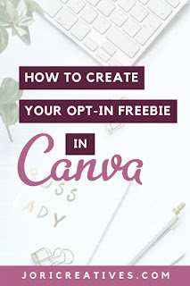 How to Create Your Opt-in Freebie in Canva.