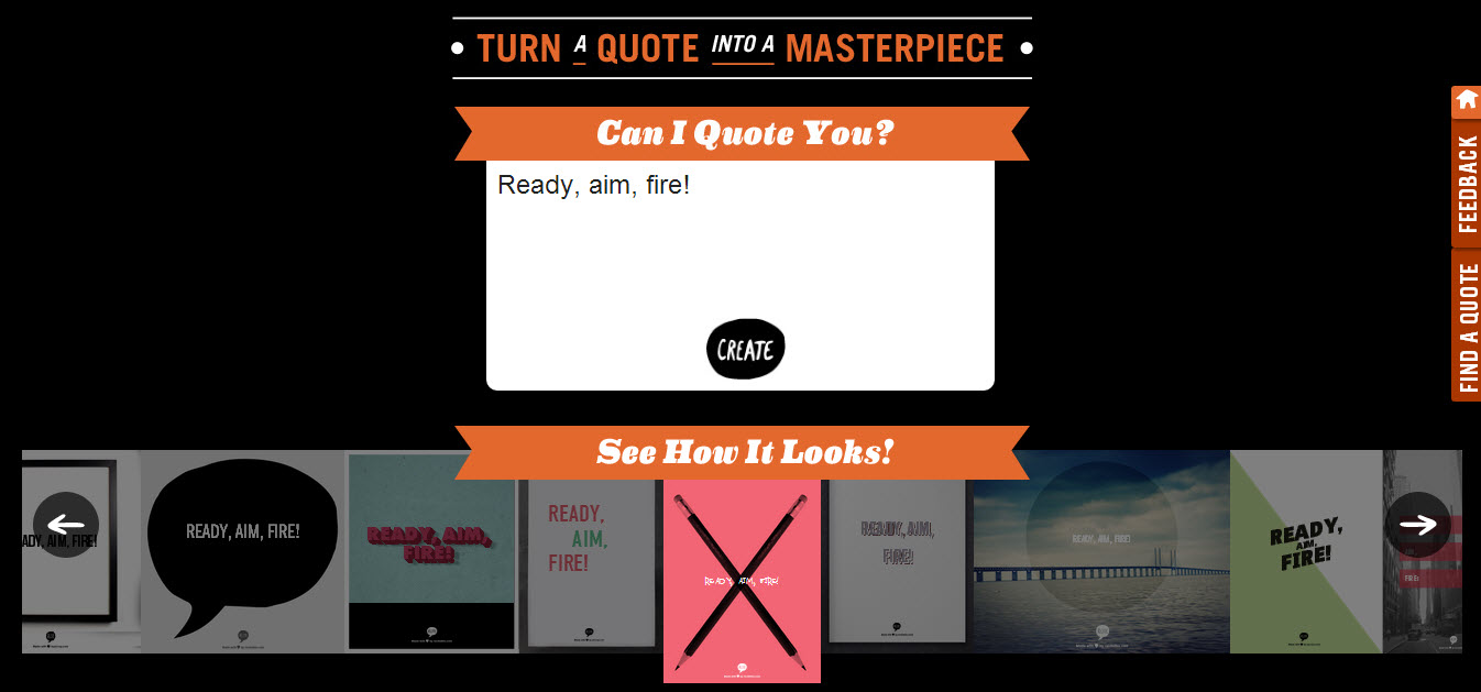 Manila Gawker: Recitethis.com Review: 15-Second Poster Quote Maker