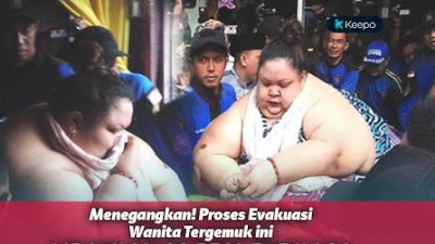 Wanita Tergemuk di Kalteng di Evakuasi Lewat Jendela