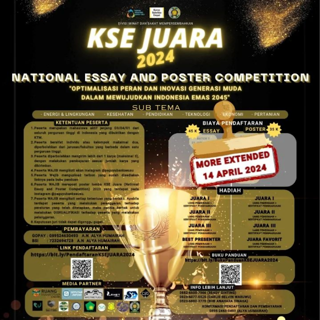 KSE JUARA National Essay and Poster Competition 2024