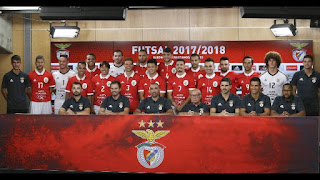 Plantel do Futsal do Benfica