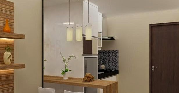 JASA DESAIN RUMAH MURAH Desain dapur dan ruang  tamu