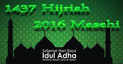 Kata Ucapan Selamat Hari Raya Idul Adha Tahun 1438 Hijriah 