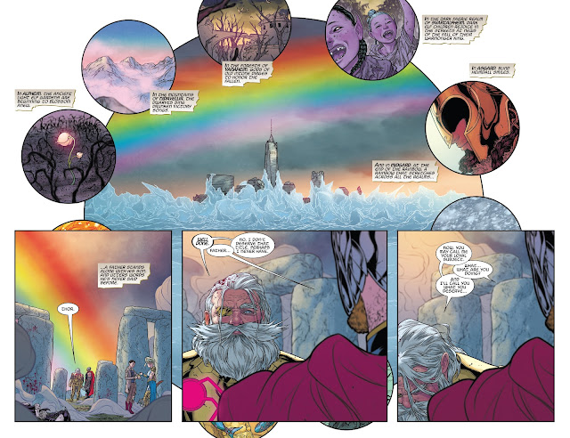 All the Nine Realms are at peace once again after the War of the Realms.