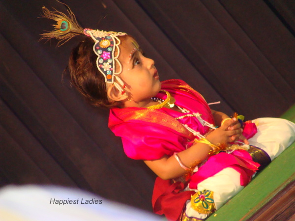 Baby in Krishna Avavtar