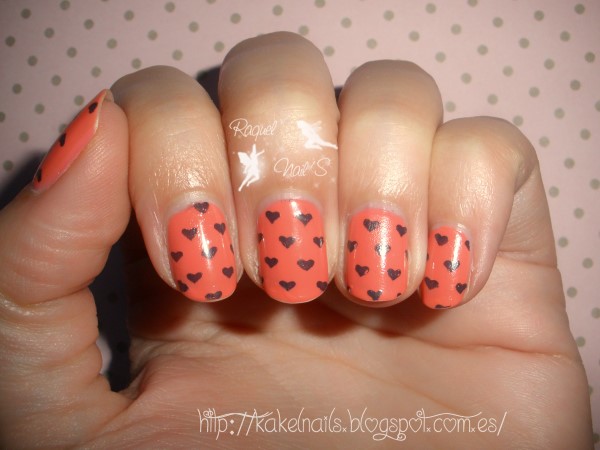 Nail art Orange