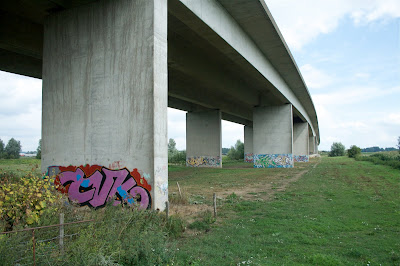 Andrej Sacharovbrug, graffiti