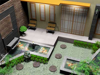 20 Gambar Desain Taman Rumah Minimalis Terbaru 2014