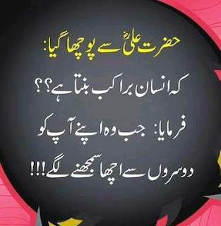 Hazrat Ali Quotes in Urdu 