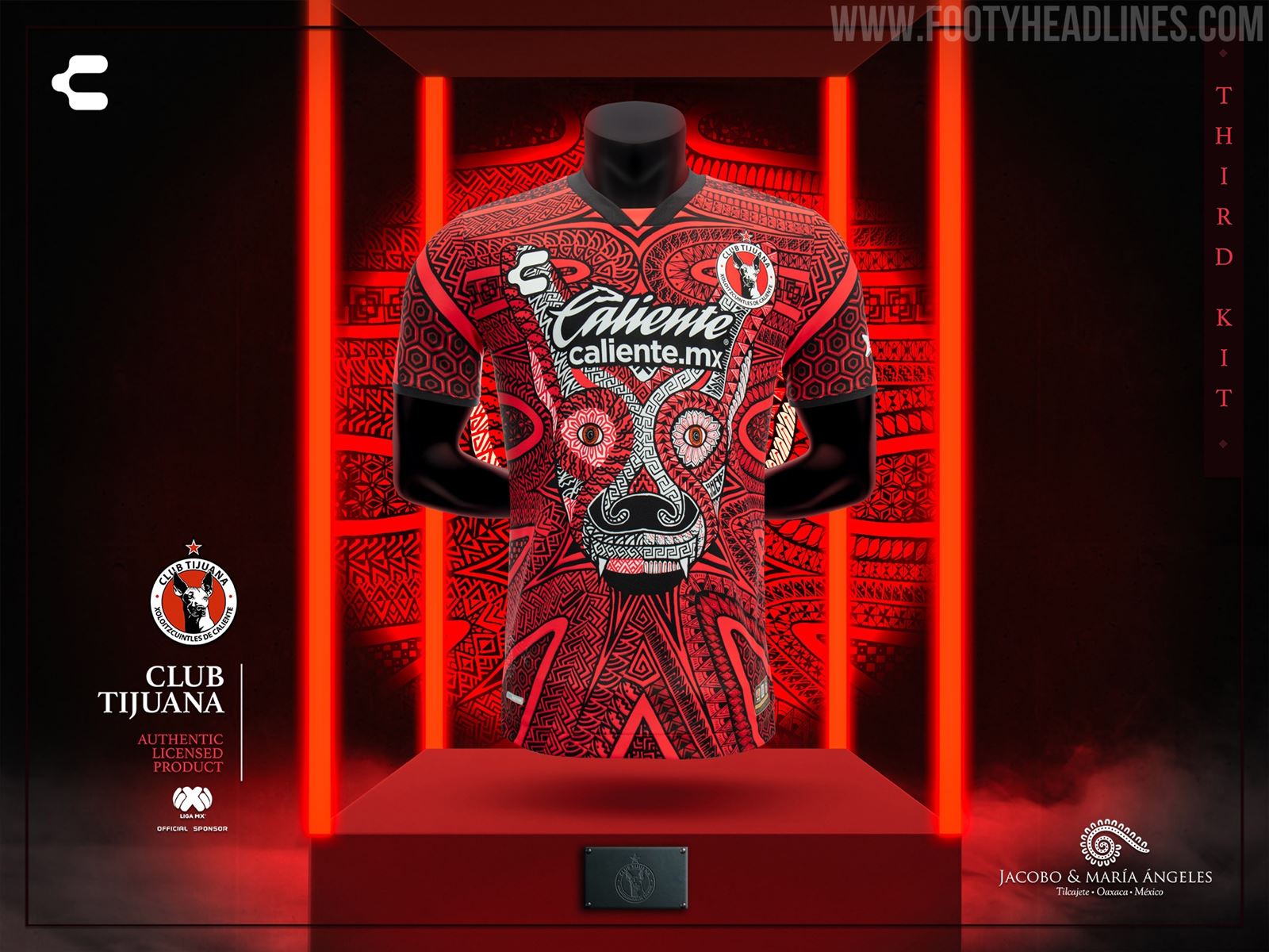  Charly Liga MX Men's Soccer Third Jersey - Special Edition  Alebrijes with Master Artisan Design : Clothing, Shoes & Jewelry