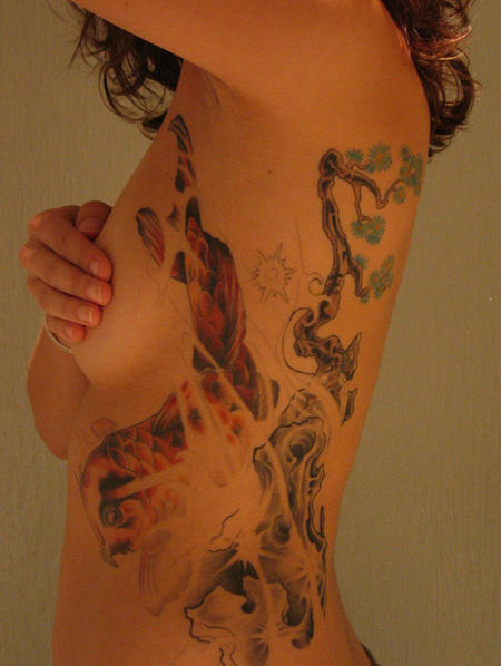 Koi Fish Sleeve Tattoos Designs Meanings and Stereotypes Around This Sexy