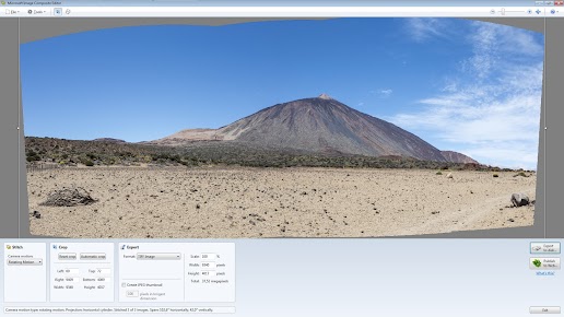 Microsoft Image Composing Editor: Teide